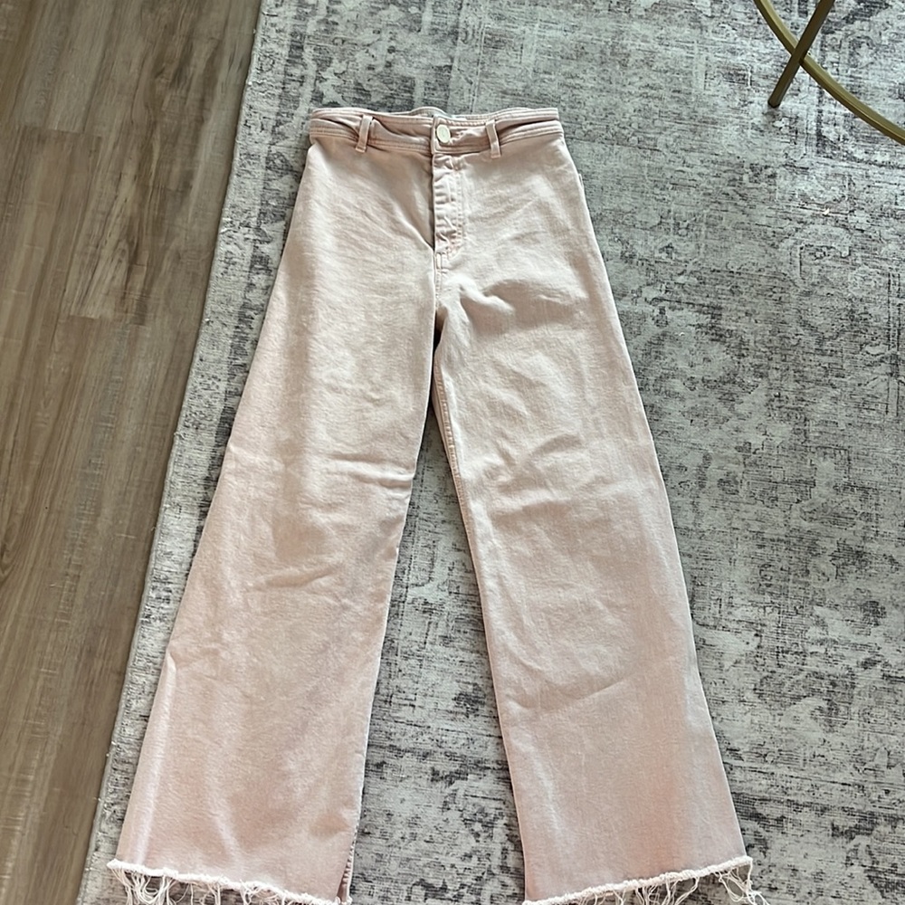 Zara marine straight pant